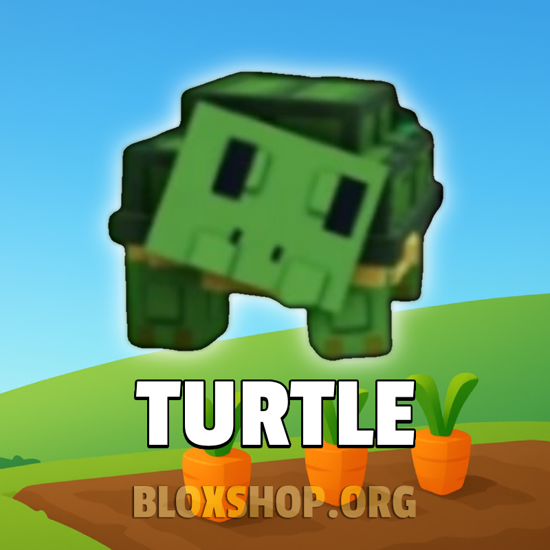 Turtle pet – Grow a Garden Roblox companion that increases crop growth with its steady, nurturing energy.