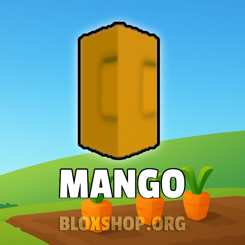 Mango seed – Grow a Garden Roblox Mythical-tier crop that produces multi-harvest mangoes.
