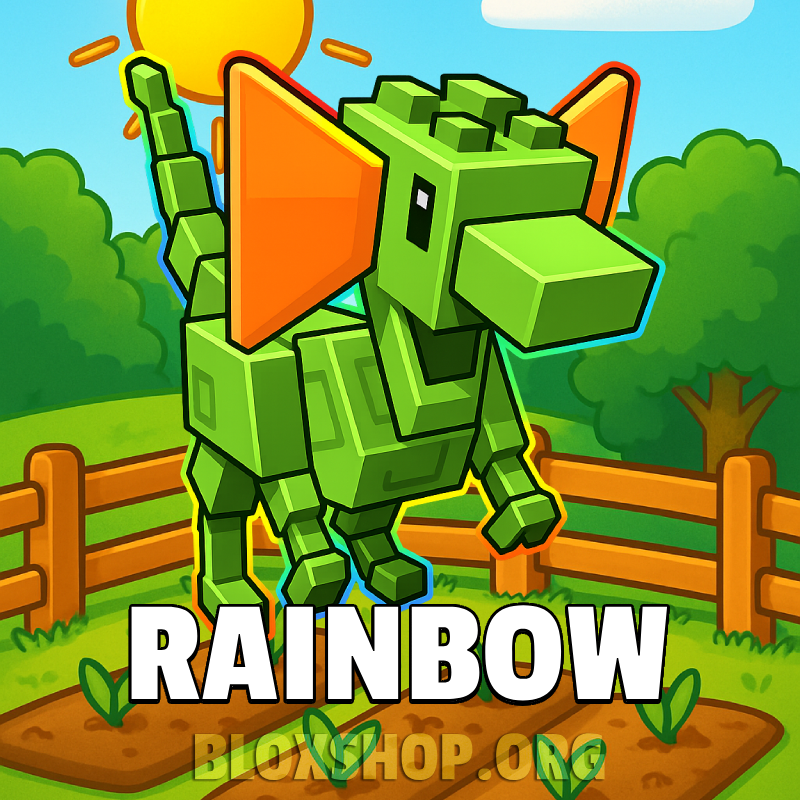 Rainbow Hatched Dilophosaurus (60+ KG)