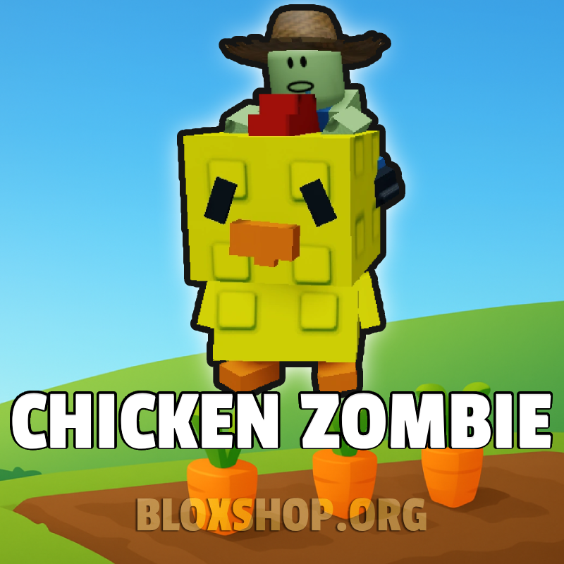 Chicken Zombie pet – Grow a Garden Roblox Mythical-tier pet that zombifies nearby fruits and boosts egg hatch speed.