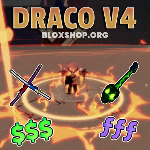 🔥 Draco V4 Blox Fruits Account (READ DESCRIPTION)