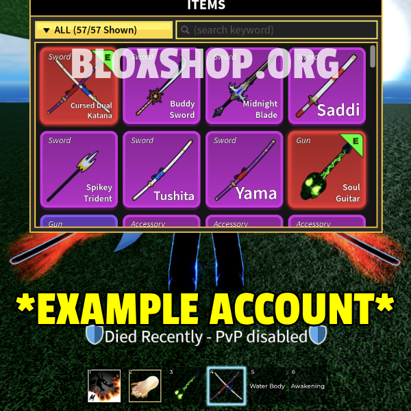 🔥 Shark V4 Blox Fruits Account (READ DESCRIPTION)