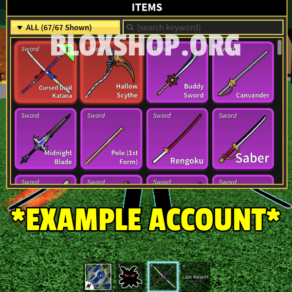 🔥 [INV] Kitsune Blox Fruits Account (Read Description)