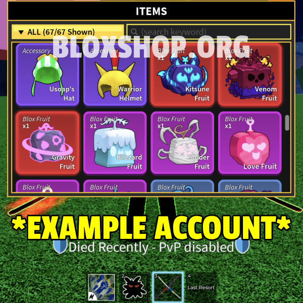 🔥 [INV] Kitsune Blox Fruits Account (Read Description)