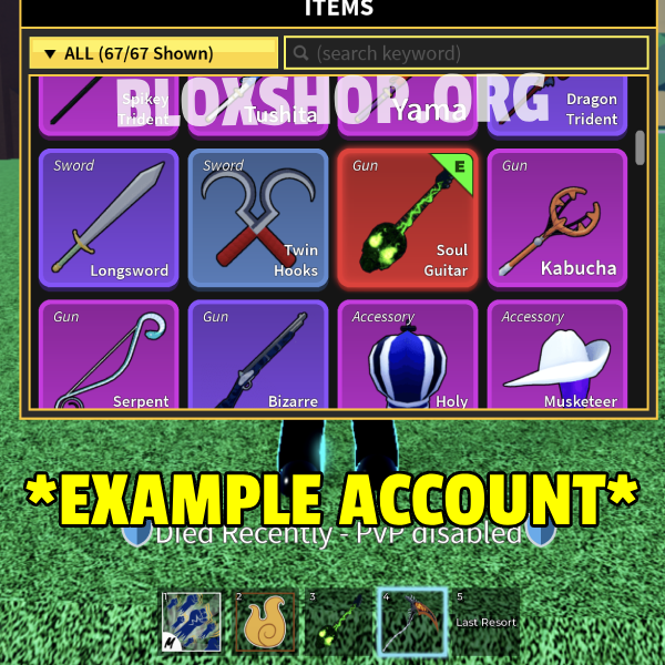 🔥🤫 Mysterious Blox Fruits Account (Read Description)