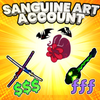 🔥 Sanguine Art Blox Fruits Account
