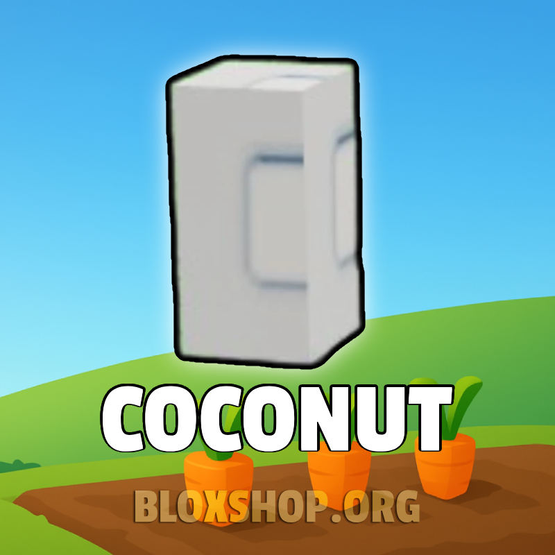 Coconut seed – Grow a Garden Roblox Mythical-tier crop that produces multi-harvest coconuts with unique mutations