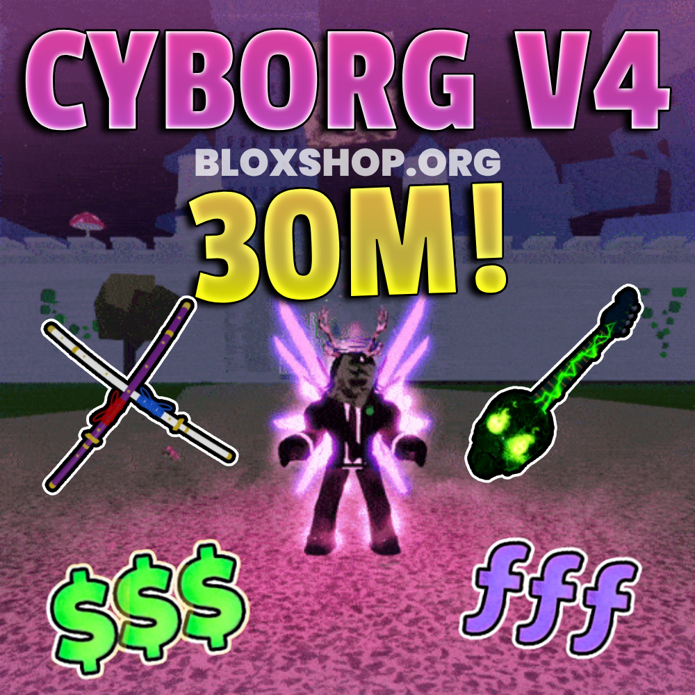 🔥 30M BOUNTY CYBORG V4 Account (READ DESCRIPTION)