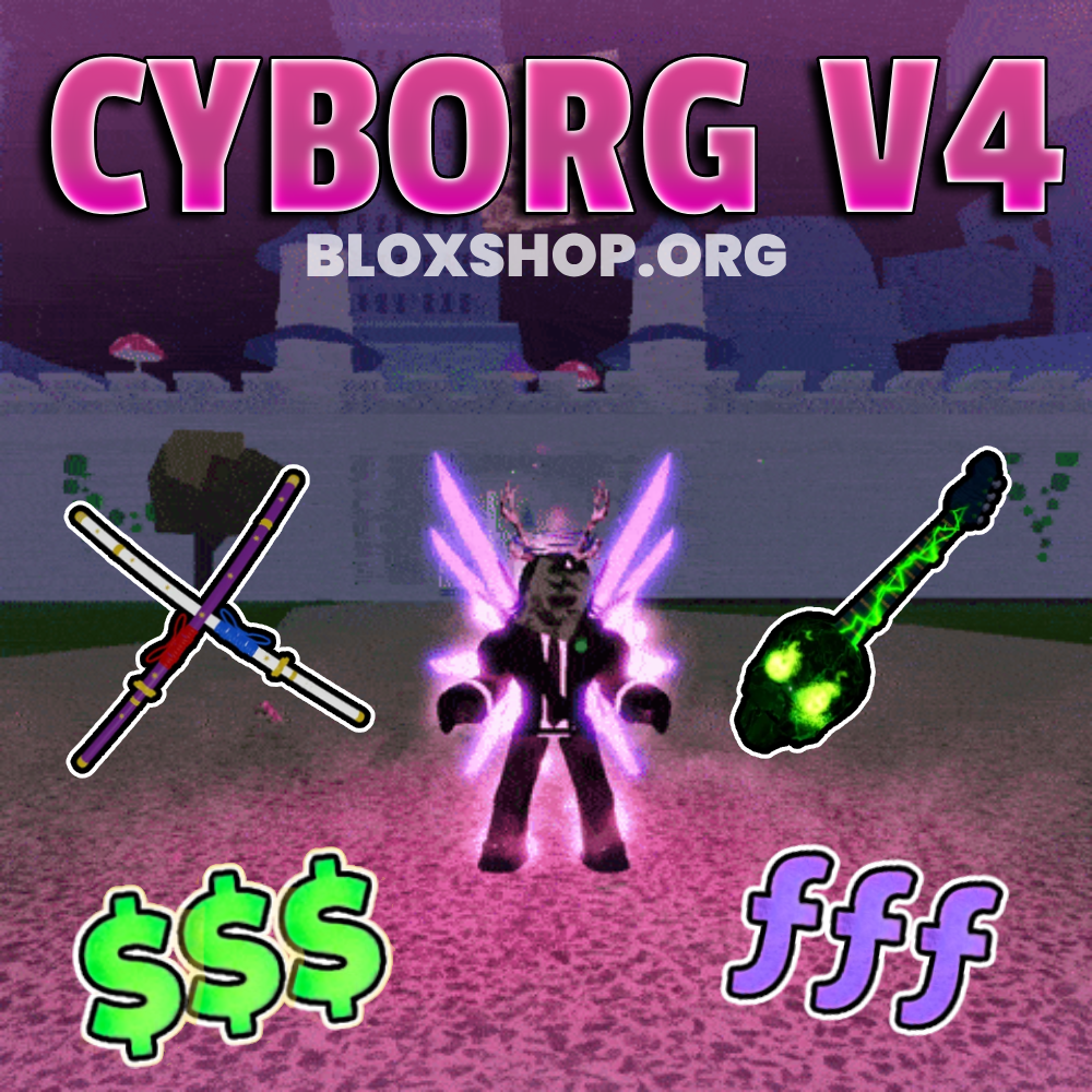 Cheap Bloxfruits Account With Cyborg V4