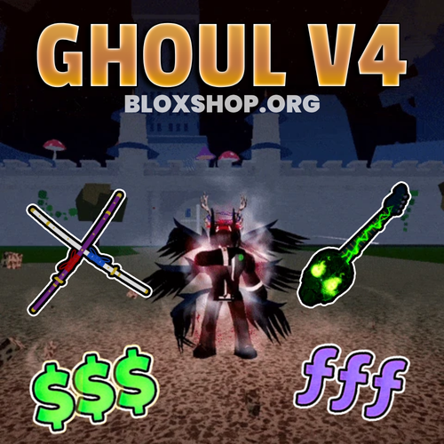 🔥 Ghoul V4 Blox Fruits Account (READ DESCRIPTION)