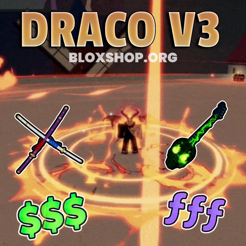 Cheap Bloxfruits Account With Draco V3